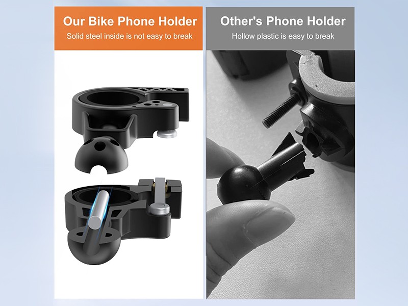Lock Rotatable Bike Phone Holder