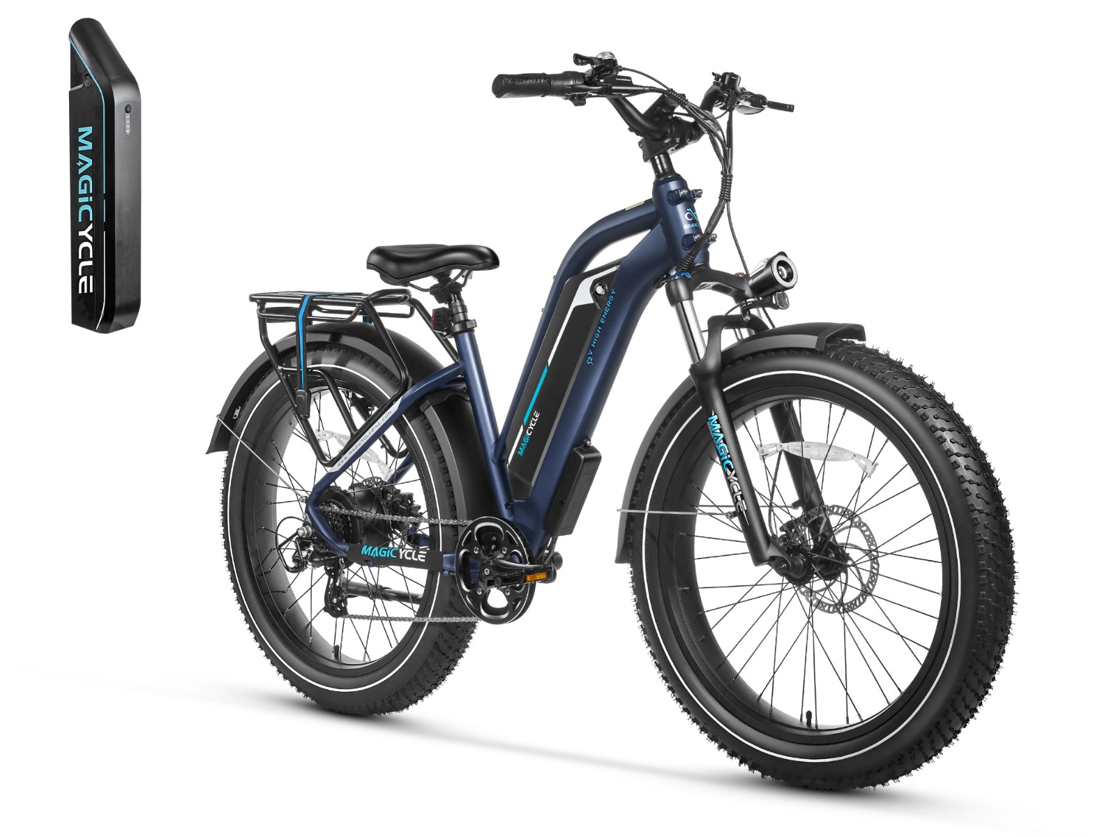 Combo Sale - Magicycle Cruiser Pro Step-thru 20Ah Ebike with Second 52V 15Ah Battery - Canada Only