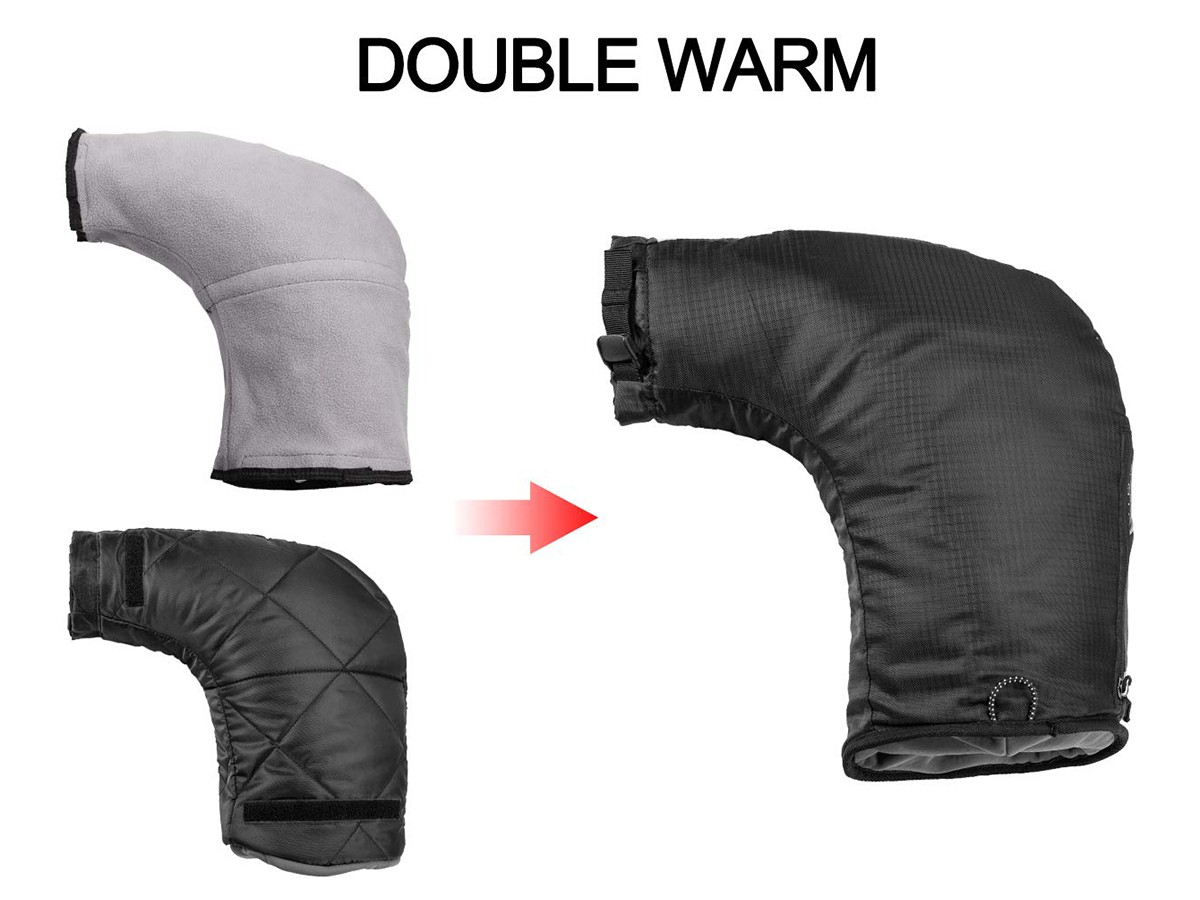 Winter Mountain EBike Handlebar Gloves Mittens