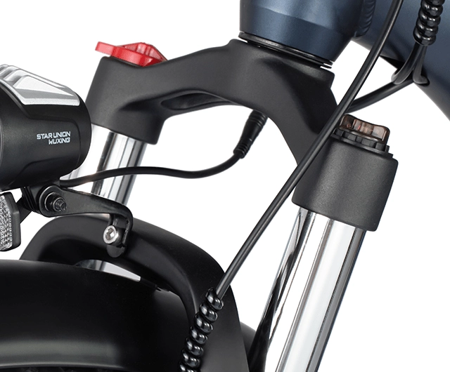 Electric bicycle accessories details