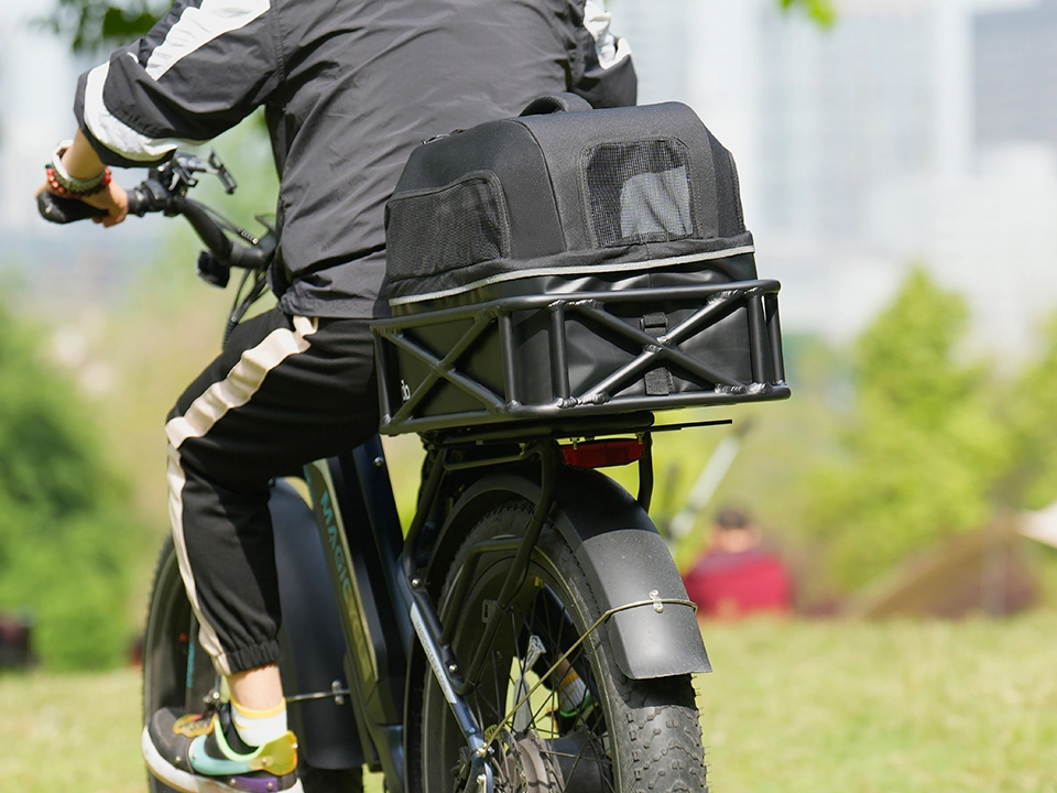 full-suspension electric mountain bike